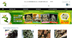 Desktop Screenshot of cannabis-seeds.co.uk